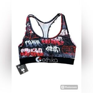 NWT Ethika S Bra Size Medium - The Wall